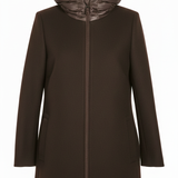 Giaccone in panno con cappuccio MARGARET MORO MARICLA 