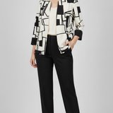 Completo Coordinato "Urban Graphic"  Blazer & Pantalone GIOIELLO NERO MARICLA 