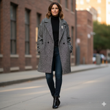 cappotto fantasia doppio petto EC18264 FANTASIA MARICLA 