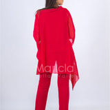 Completo pantalone e casacca PF411 FUXIA PAOLA FORTI 