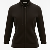 giacca modal zip CS147652 MORO MARICLA 