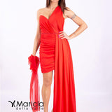 m/spalla drapp.later. AYN56136 ROSSO MARICLA ELEGANCE 
