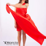 m/spalla drapp.later. AYN56136 ROSSO MARICLA ELEGANCE 
