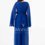 tuta con fascia strass PF105 ROYAL PAOLA FORTI 
