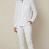 camicia operata LIN458 BIANCO MARICLA 