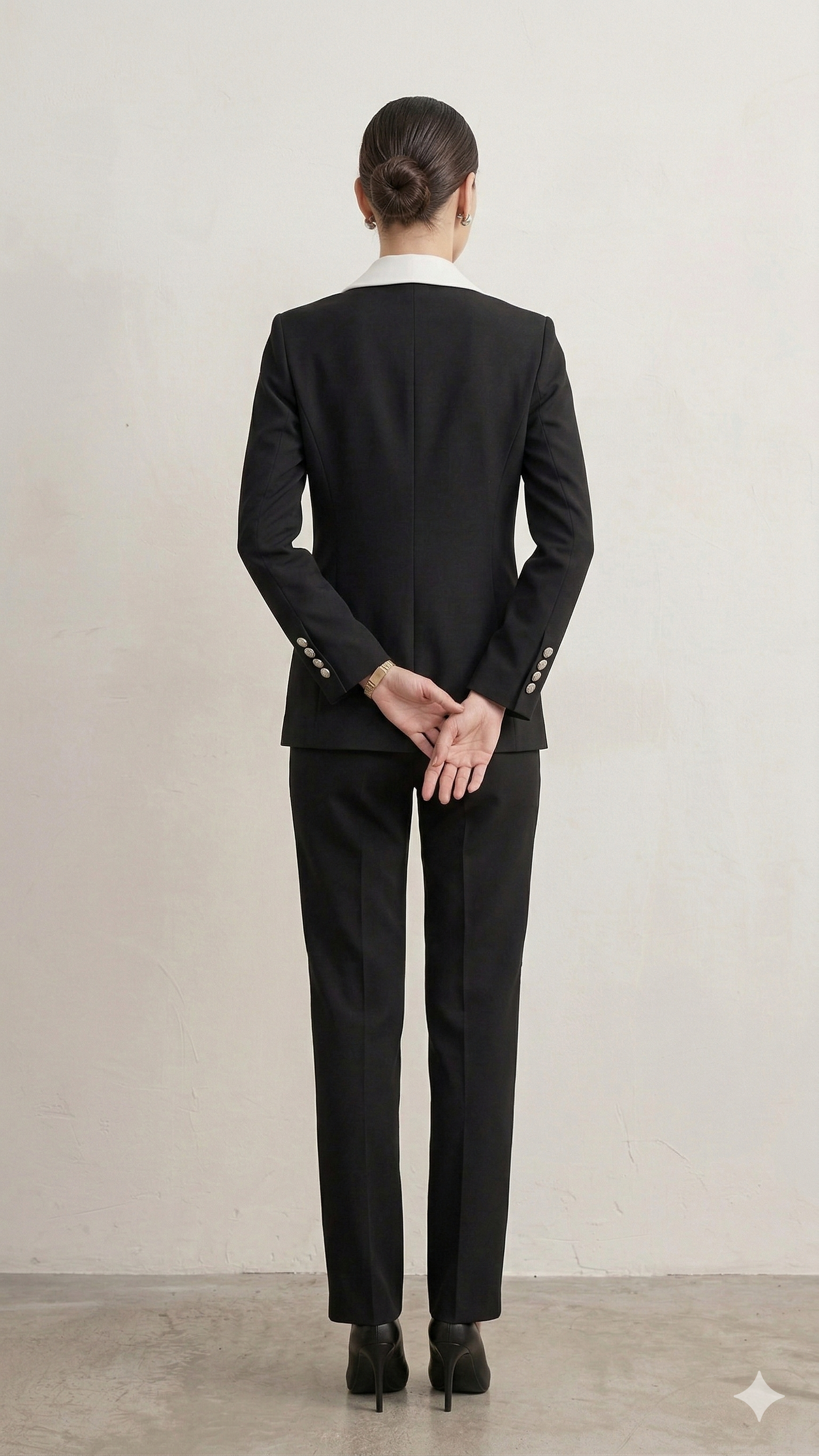 Completo Sartoriale Bicolore MUSA NERO MARICLA 