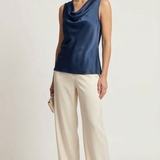 canotta collo sceso ROMI2714 BLU MARICLA 