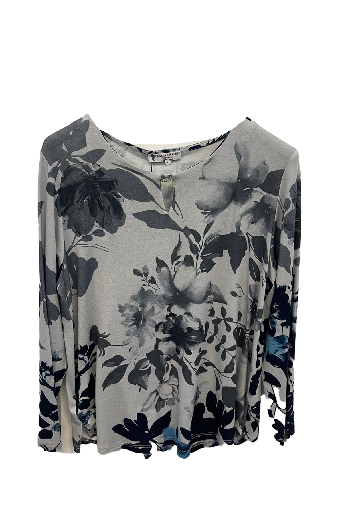 maglia fantasia CF50016 PERLA CARLA FERRONI 