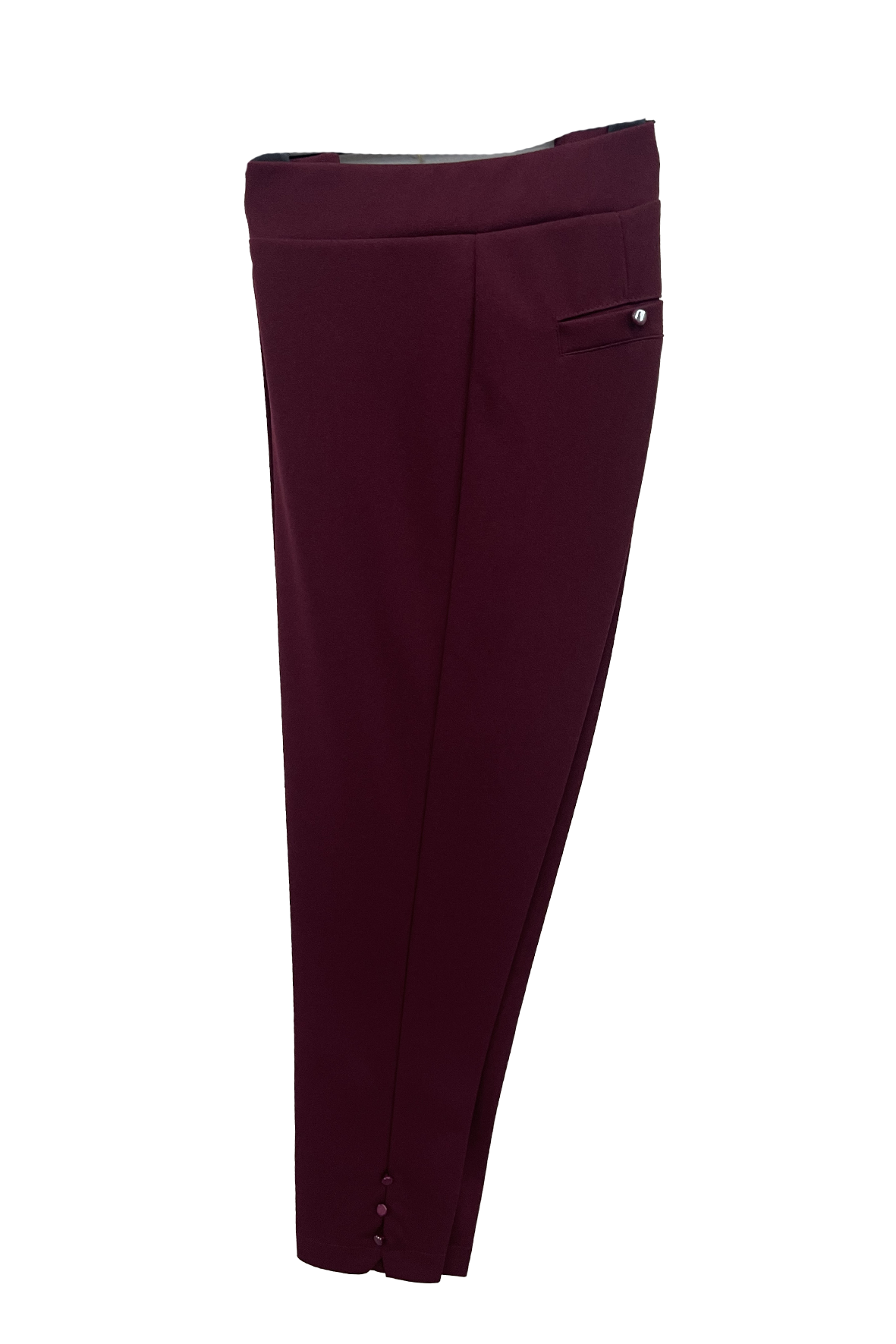 Pantalone taglio classico con bottoncini MS8105SC AMARONE MARICLA 