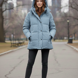 Giaccone piumino LIN3448 POLVERE LINDAS 