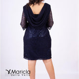 pizzo man.3/4 JC34818 BLU MARICLA ELEGANCE 