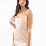 abito lungo con ricamo ANT23103XB CIPRIA ANTILLE ELEGANCE 