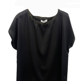 casacca mezza manica lurex ROMI2638 NERO MARICLA 