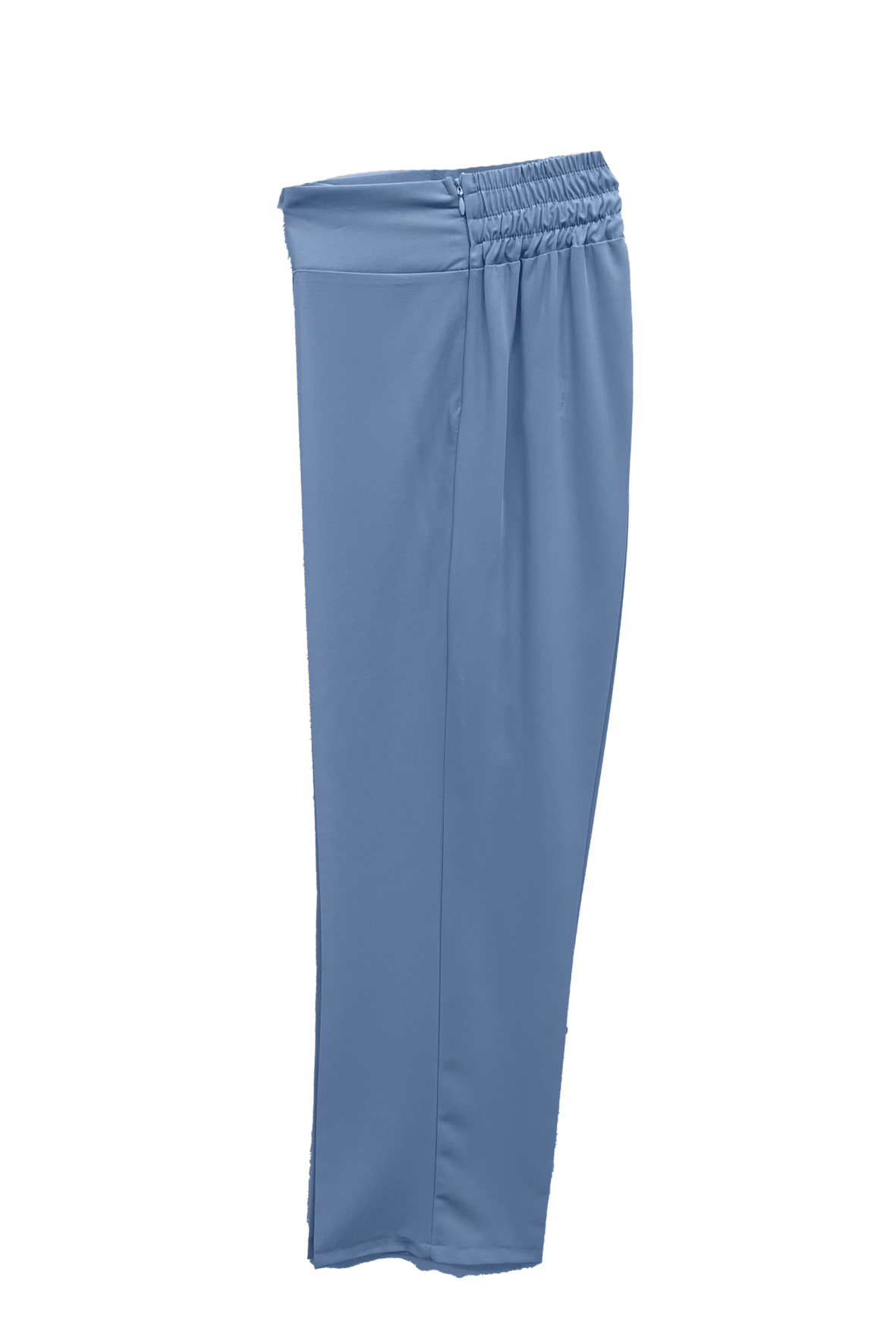 pantalone fluido con bustino ed elastico alto RF227 POLVERE MARICLA 