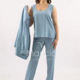 Tailleur Completo 3 pezzi in strass SH728TP POLVERE SHARON 