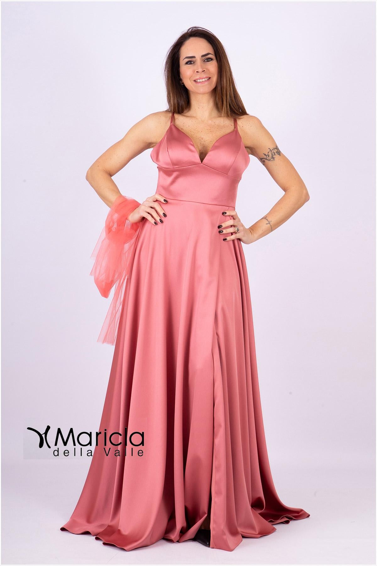 con spacco later, VI3617 MALVA MARICLA ELEGANCE 