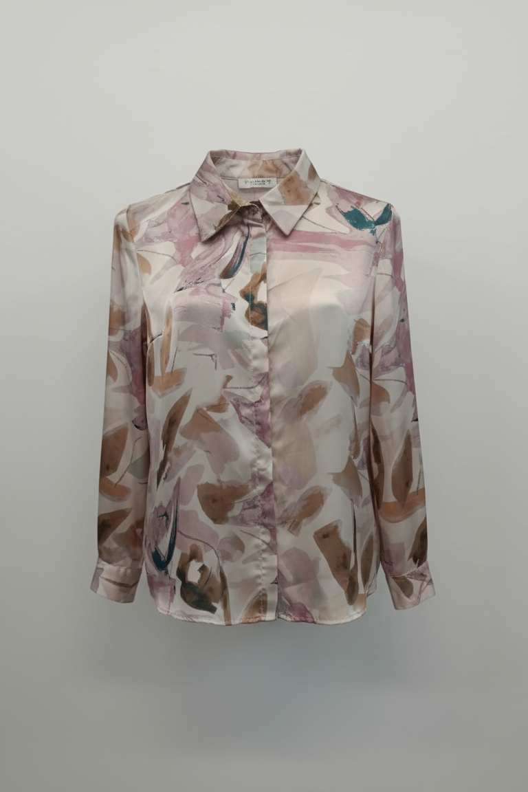 camicia fantasia ROMI2755 ROSA MARICLA 