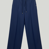 Pantalone jeans palazzo laccetto CF70174 BLU CARLA FERRONI 