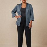 Giacca spolverino LIB26232 INDACO MARICLA 