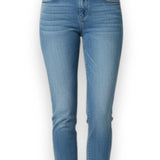 Pantalone jeans stretto con strass tasca GH5586 DENIM MARICLA 