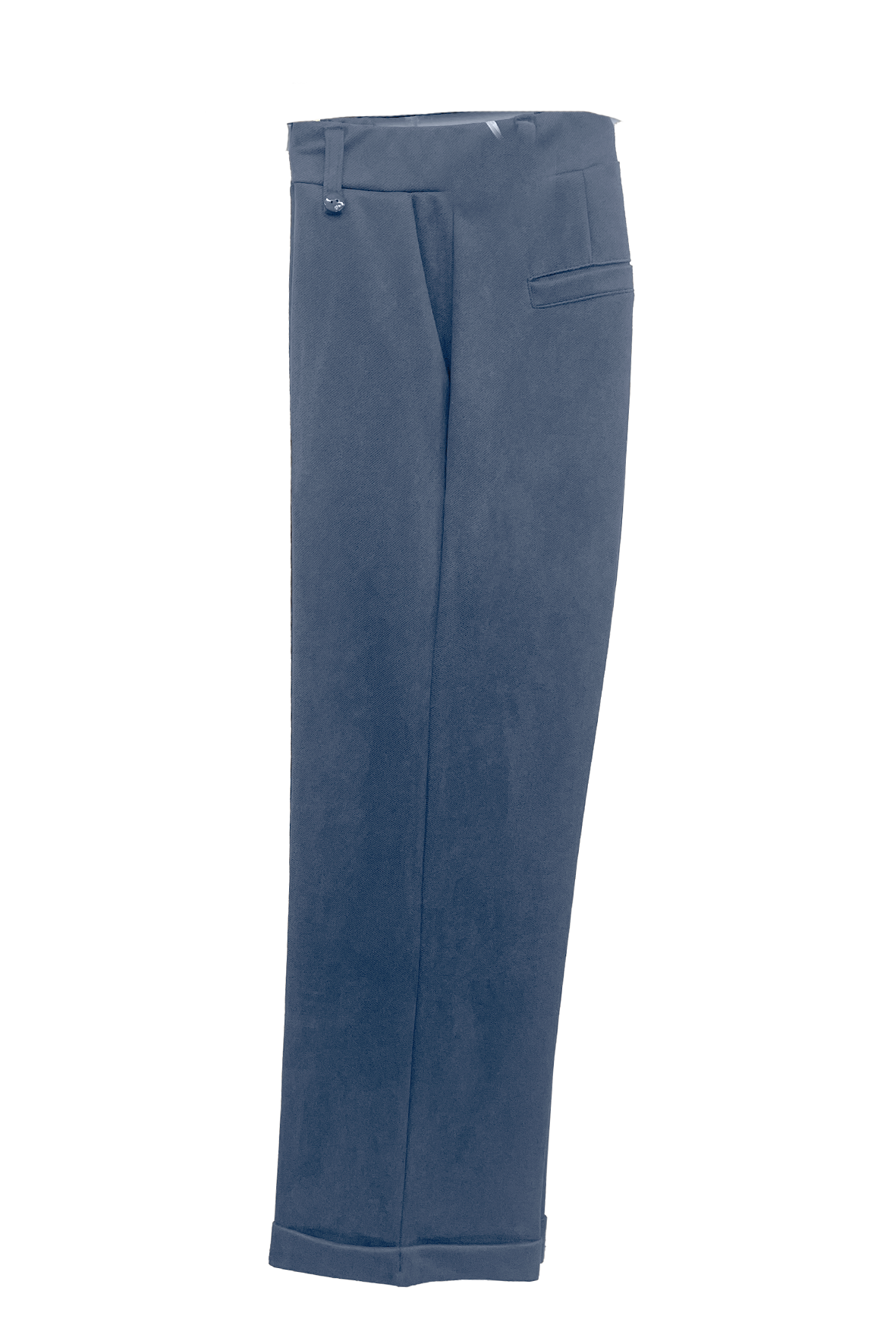 pantalone con piegone smerigliato CS146459 DENIM MARICLA 
