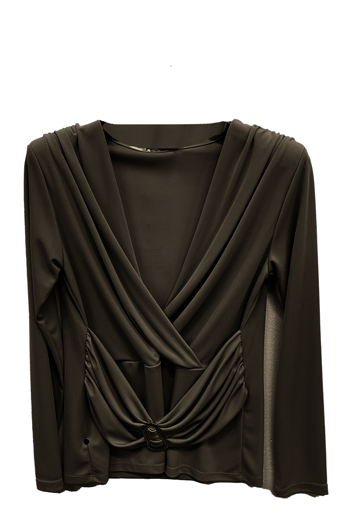 maglia unita con cintura GR1404 MORO MARICLA 