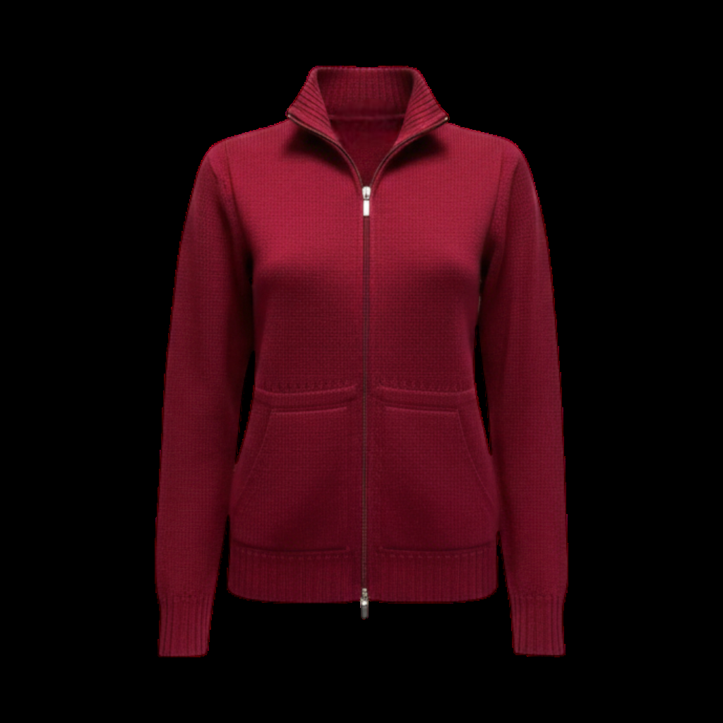 Giacchino 100% lana CF4295 BORDO CARLA FERRONI 