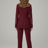 Completo con manica ricamata LH315 AMARONE LUDOVICA HASSLER 