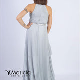 lurex plisse'<BR/> JC34614 ARGENTO MARICLA ELEGANCE 