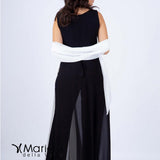 ricamo bicolore PF114 BIANCO PAOLA FORTI 