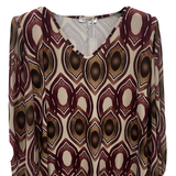 Blusa fantasia GR1341 AMARONE MARICLA 