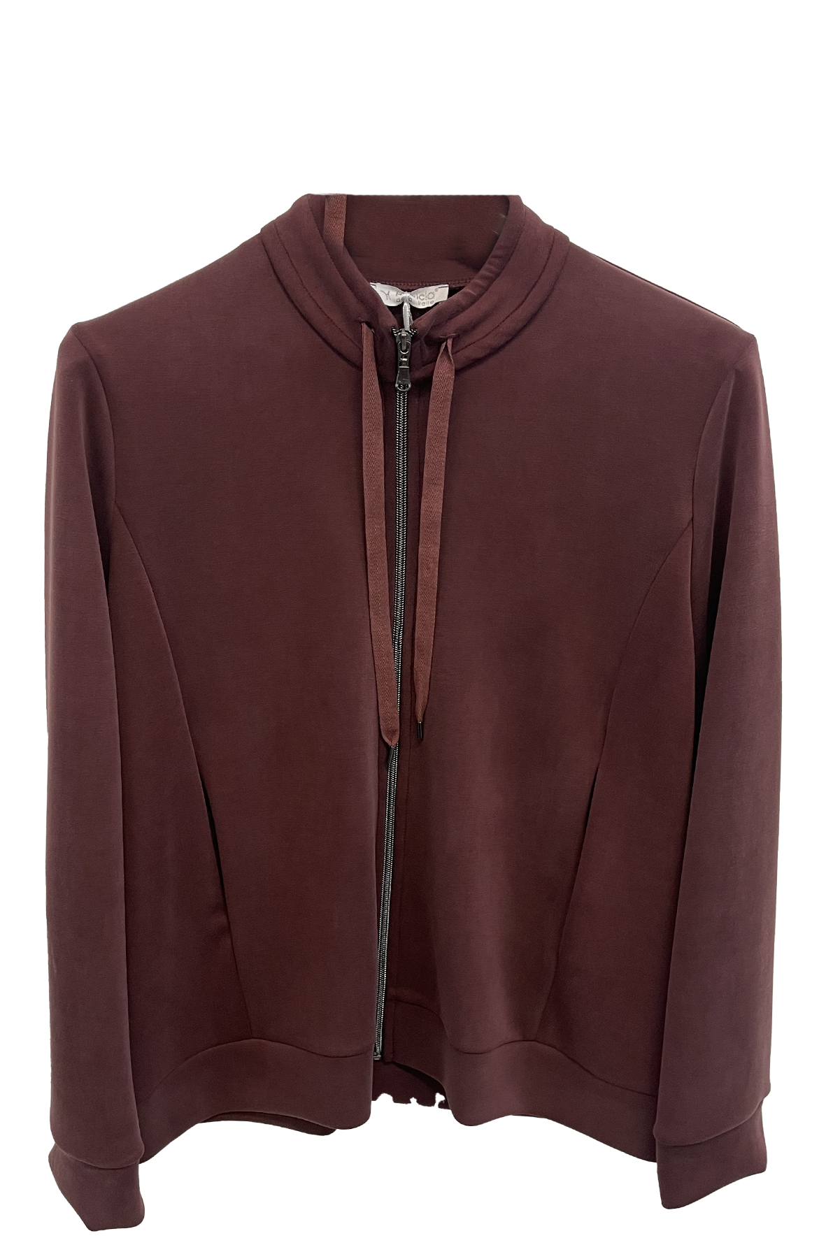 giacca modal zip CS147652 AMARONE MARICLA 