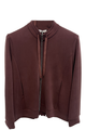 giacca modal zip