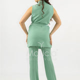 completo gilet e pantalone PF509CP MENTA SHARON 