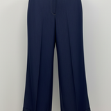 Pantalone Wide-Leg a Caduta Fluida ROMI5439 BLU MARICLA 