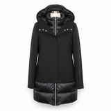 giaccone doppio tessuto HEIDI NERO MARICLA 