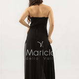 tuta con corpetto strass SH914TU NERO SHARON 