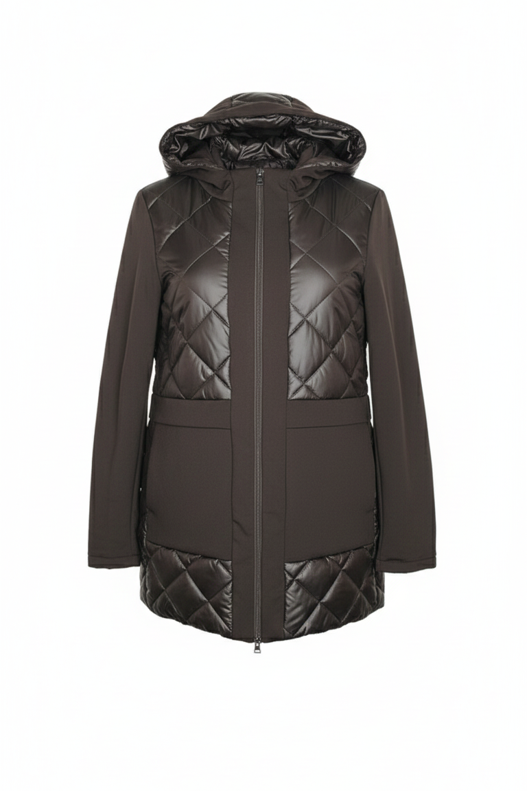 giaccone trapunta e spalmato ALBERA MORO MARICLA 