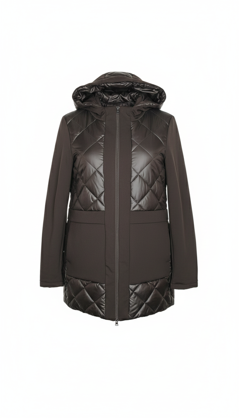 giaccone trapunta e spalmato ALBERA MORO MARICLA 