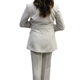 Tailleur Completo con cinturino in vita AD09232 BURRO MARICLA 