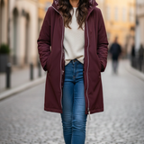 giaccone spalmato con gilet trapunta LIN3403 AMARONE LINDAS 