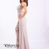 lungo sirena glitter JC34708 PLATINO MARICLA ELEGANCE 
