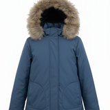 giaccone spalmato con pelliccia GIUSY OTTANIO MARICLA 