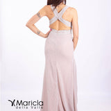 lungo sirena glitter JC34708 PLATINO MARICLA ELEGANCE 