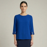 Blusa Elegante con Polsini in Paillettes FFSUSY ROYAL MARICLA 