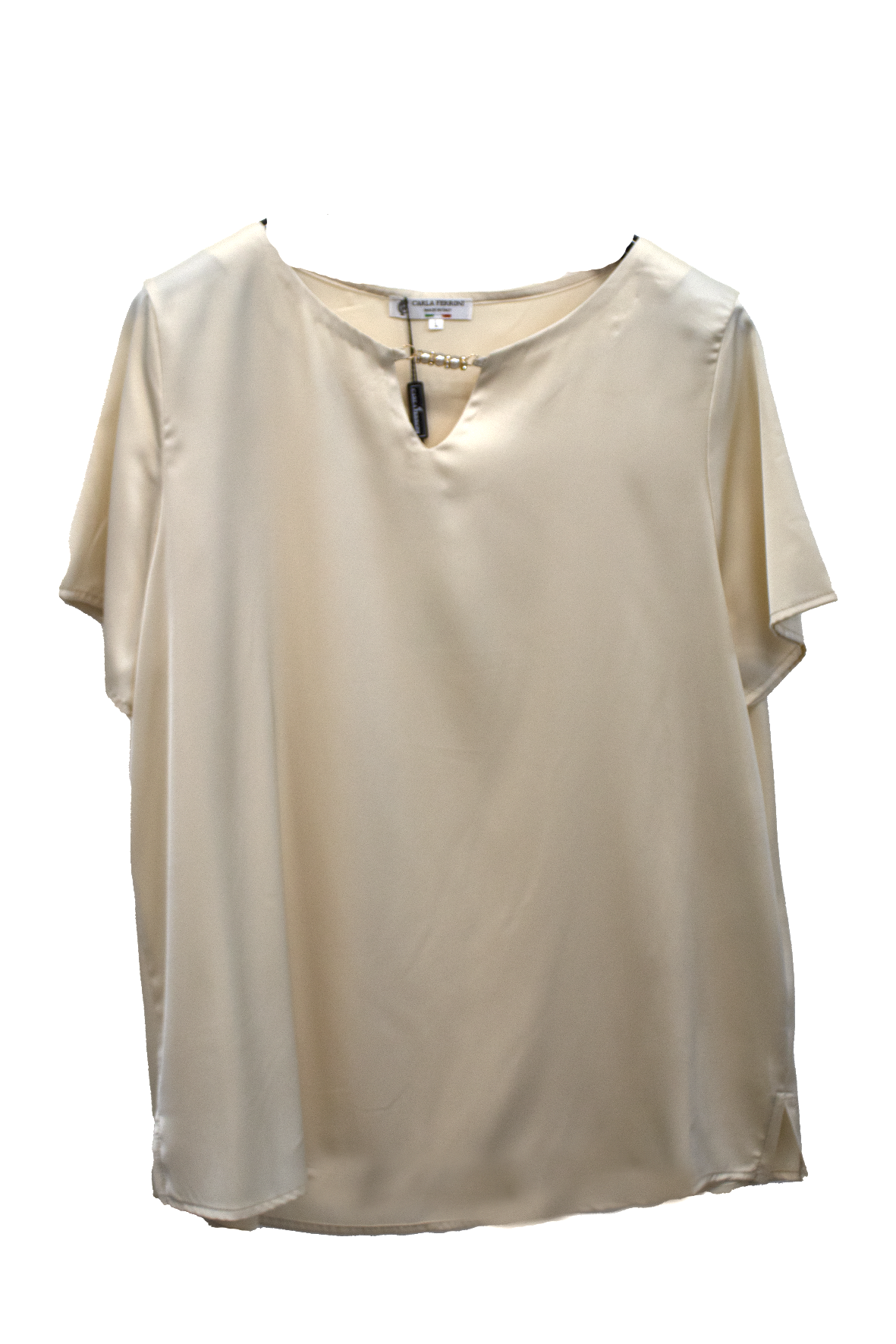 camicia twin set fantasia CF10519 SABBIA CARLA FERRONI 