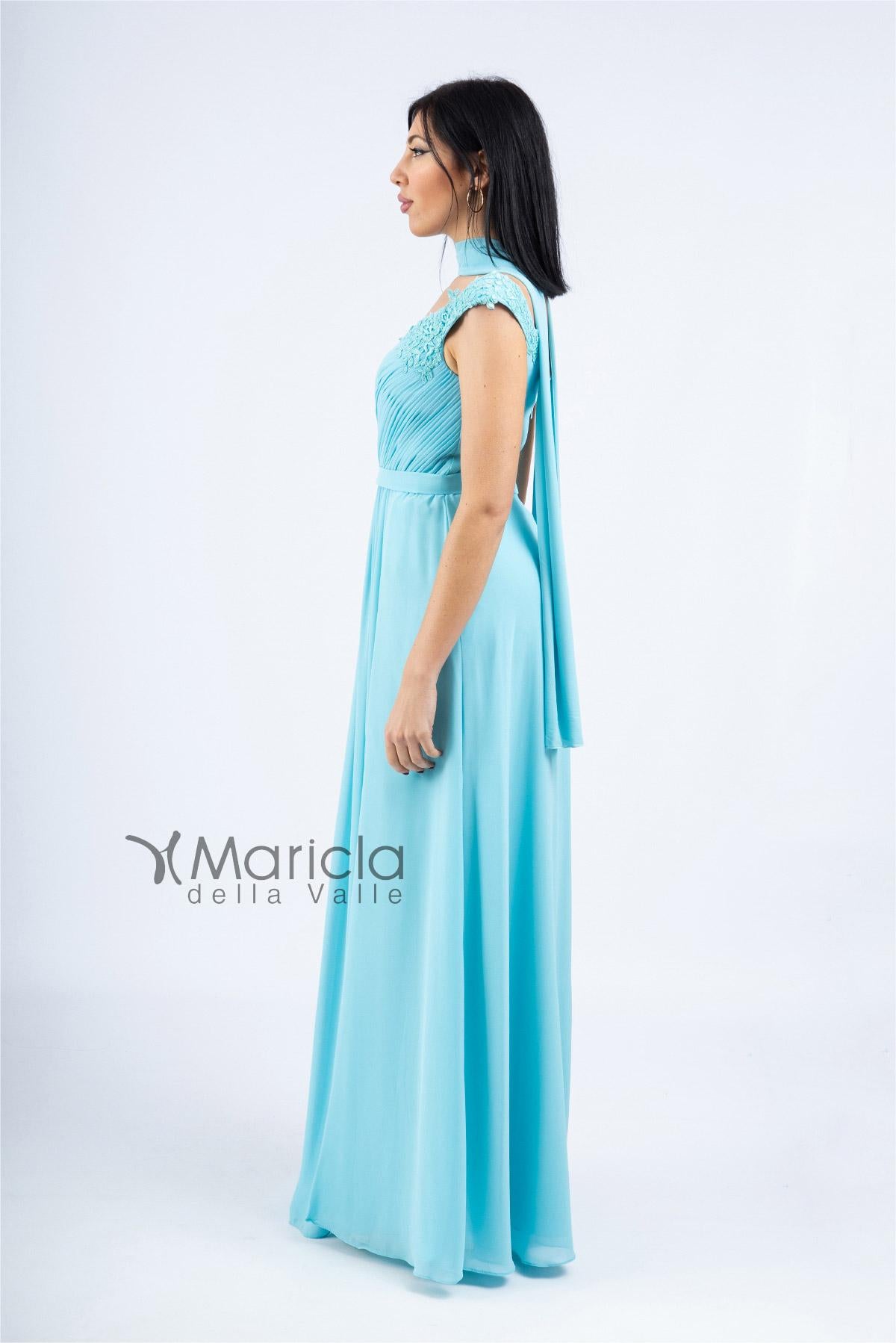 Abito con corpetto drappeggiato BB27619 TIFFANY MARICLA ELEGANCE 