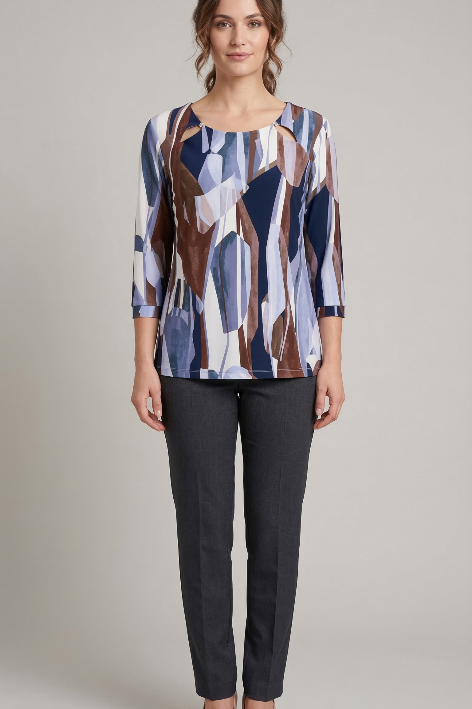 maglia fantasia NADIA CELESTE MARICLA 