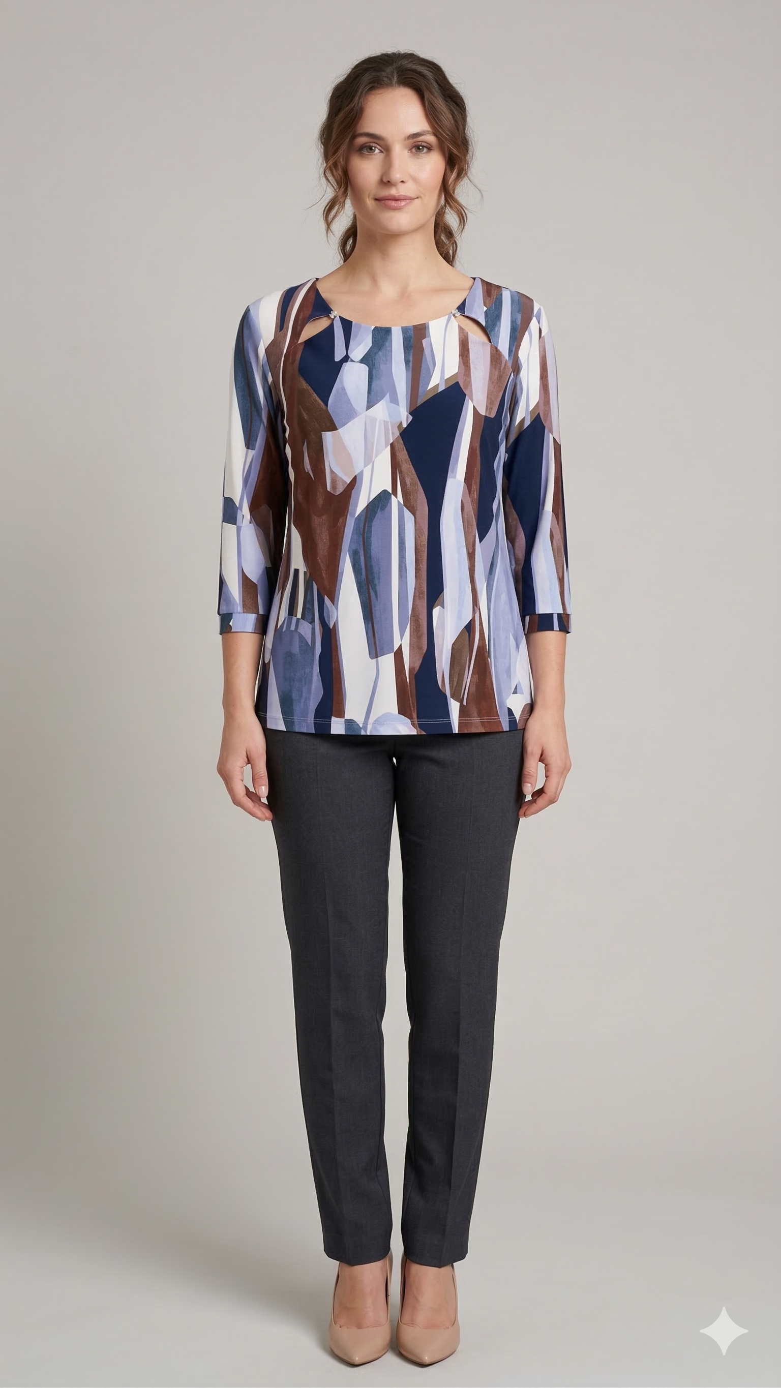 maglia fantasia NADIA CELESTE MARICLA 