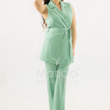 completo gilet e pantalone PF509CP MENTA SHARON 